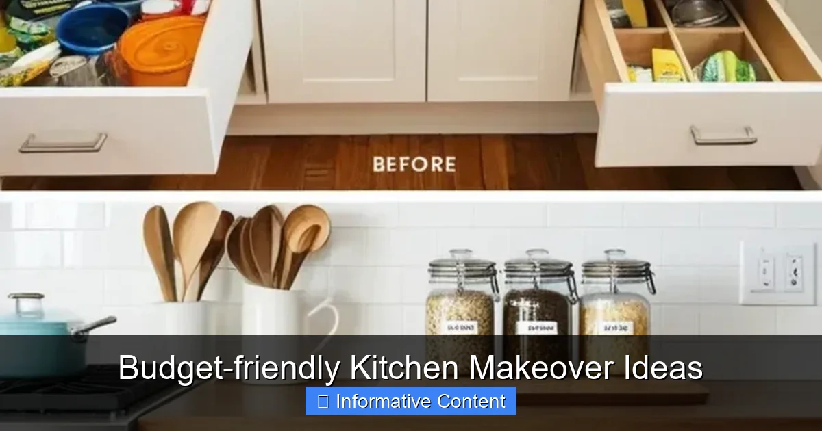 Budget-friendly Kitchen Makeover Ideas