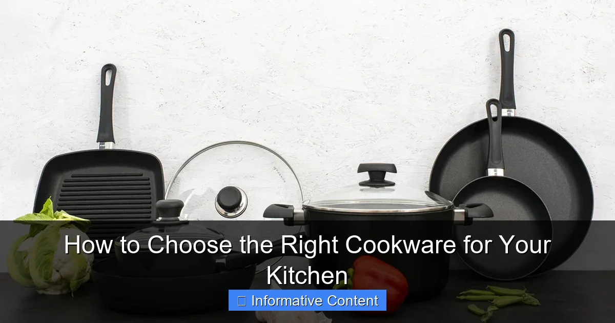 How to Choose the Right Cookware for Your Kitchen